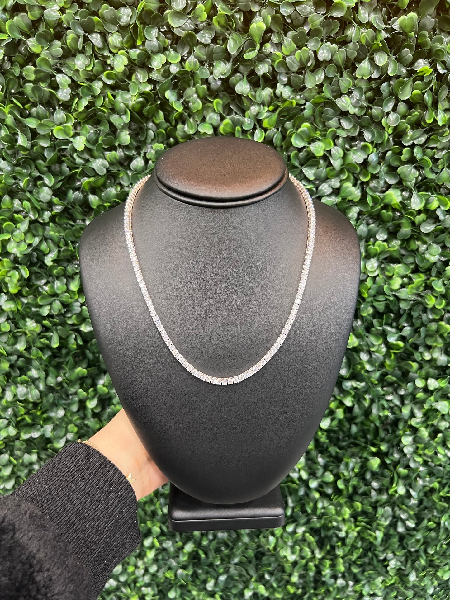 Silver 925 Tennis Necklace