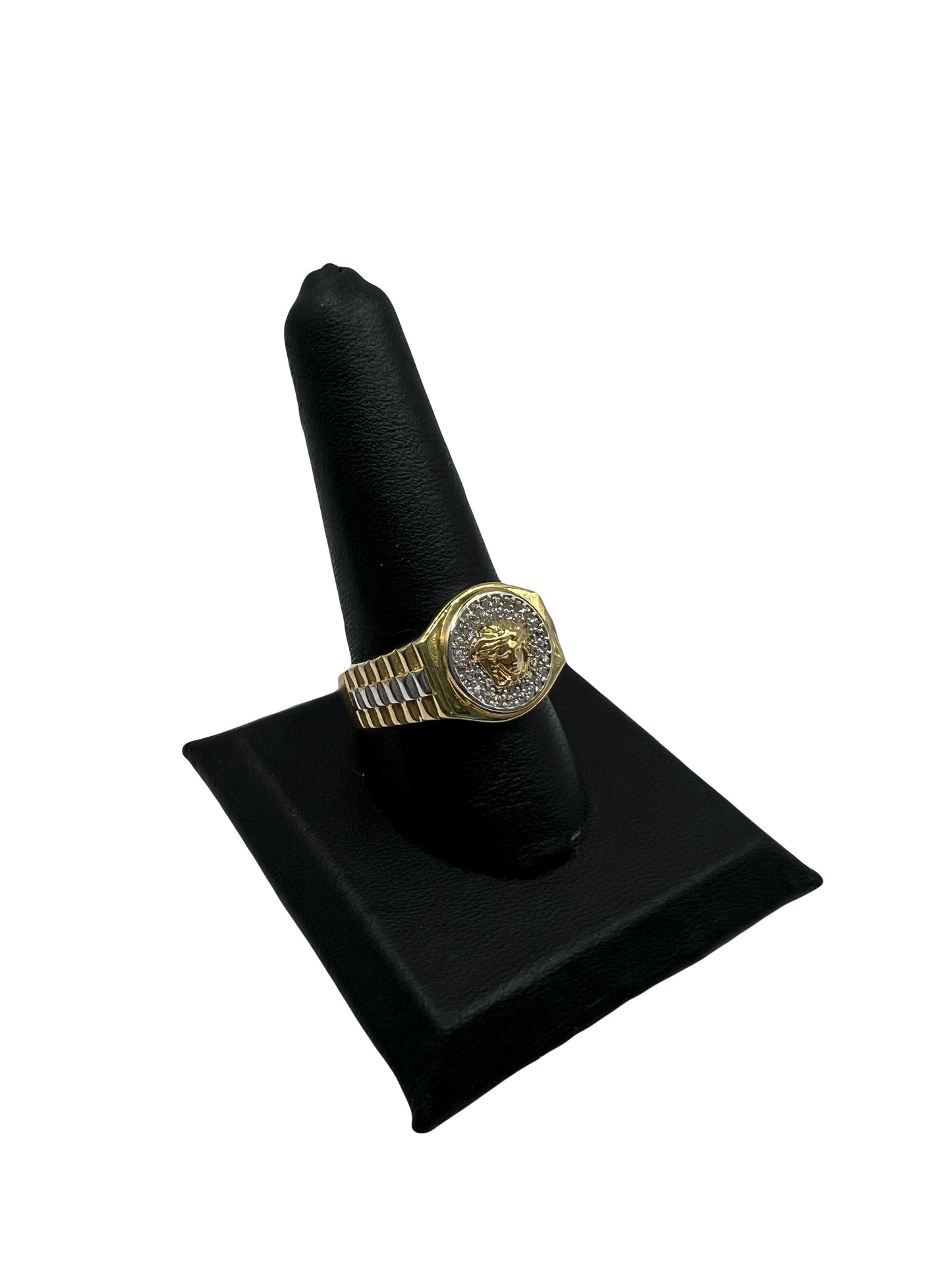10k Men’s Medusa Ring