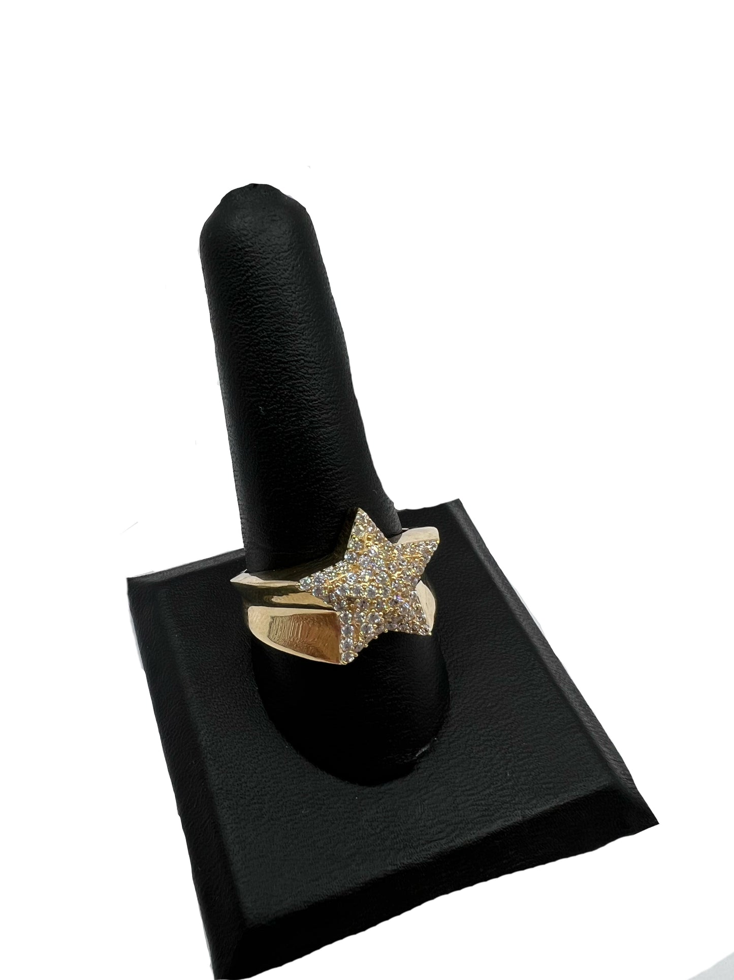 14k Star Ring