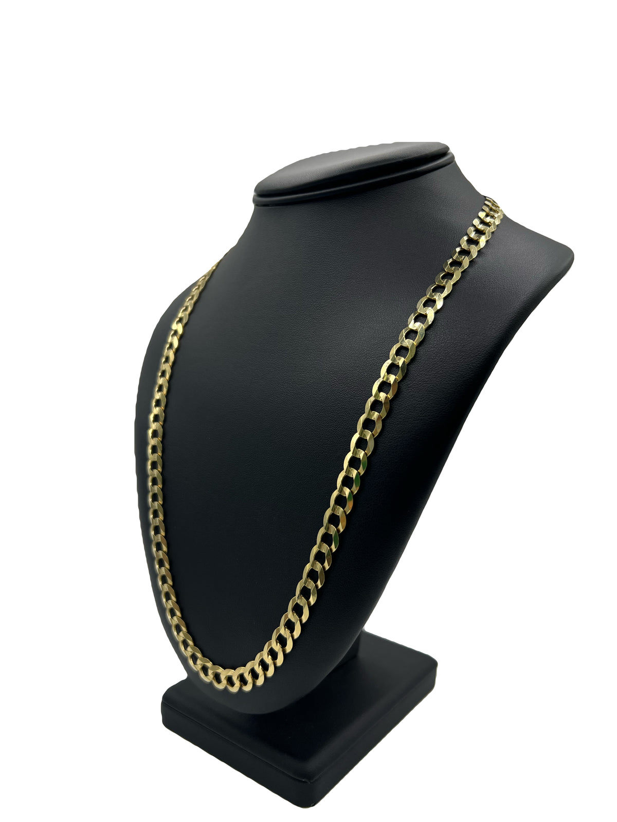 New 14kt Solid Curb Link Chain