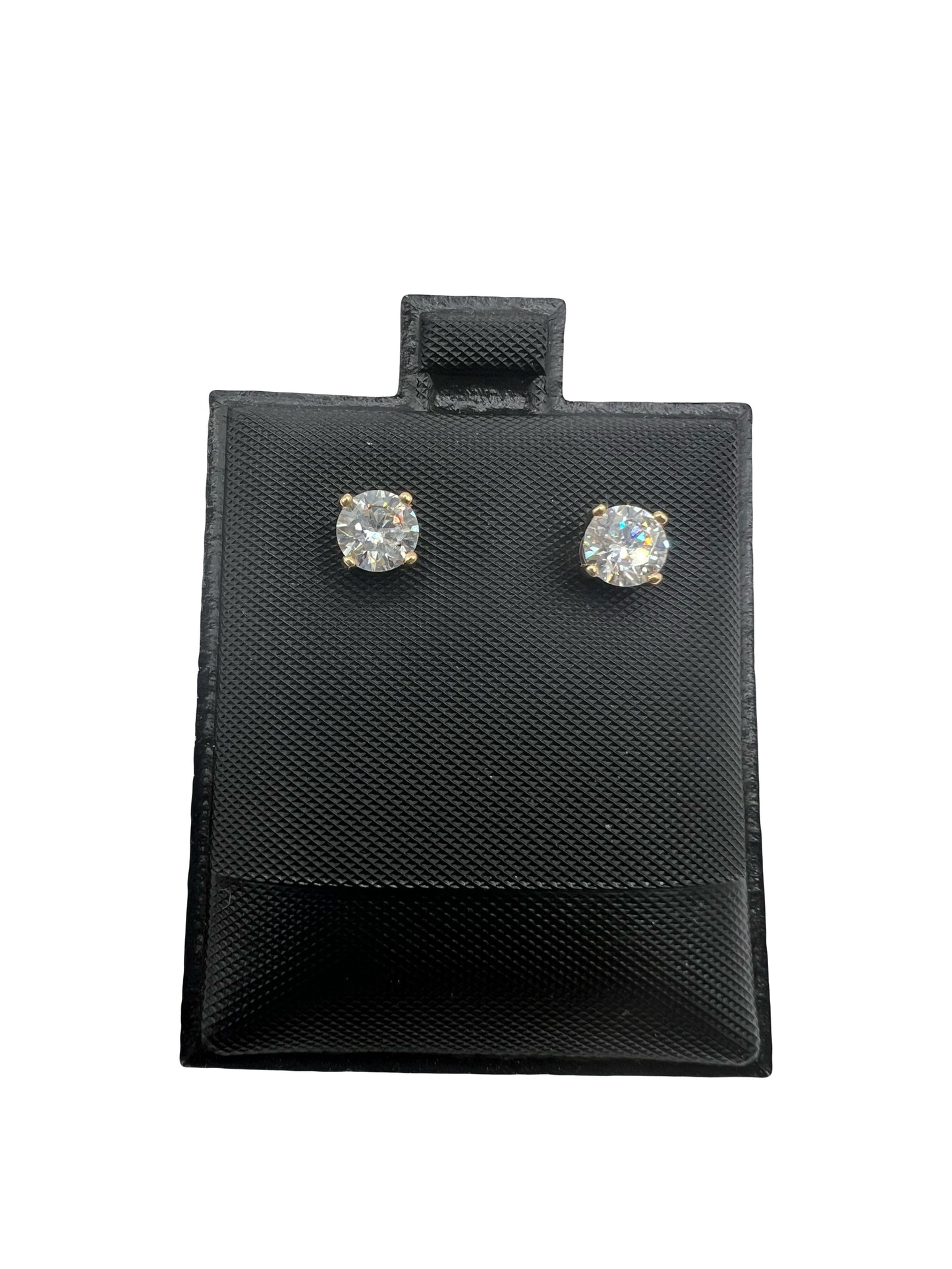 14k Lab Diamond Stud