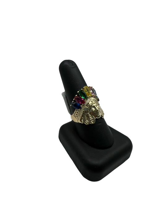 10k Cz Indio Ring