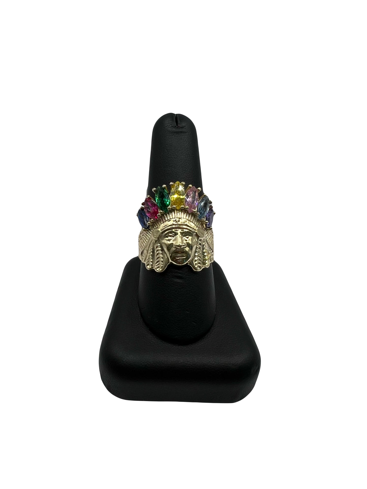 10k Cz Indio Ring
