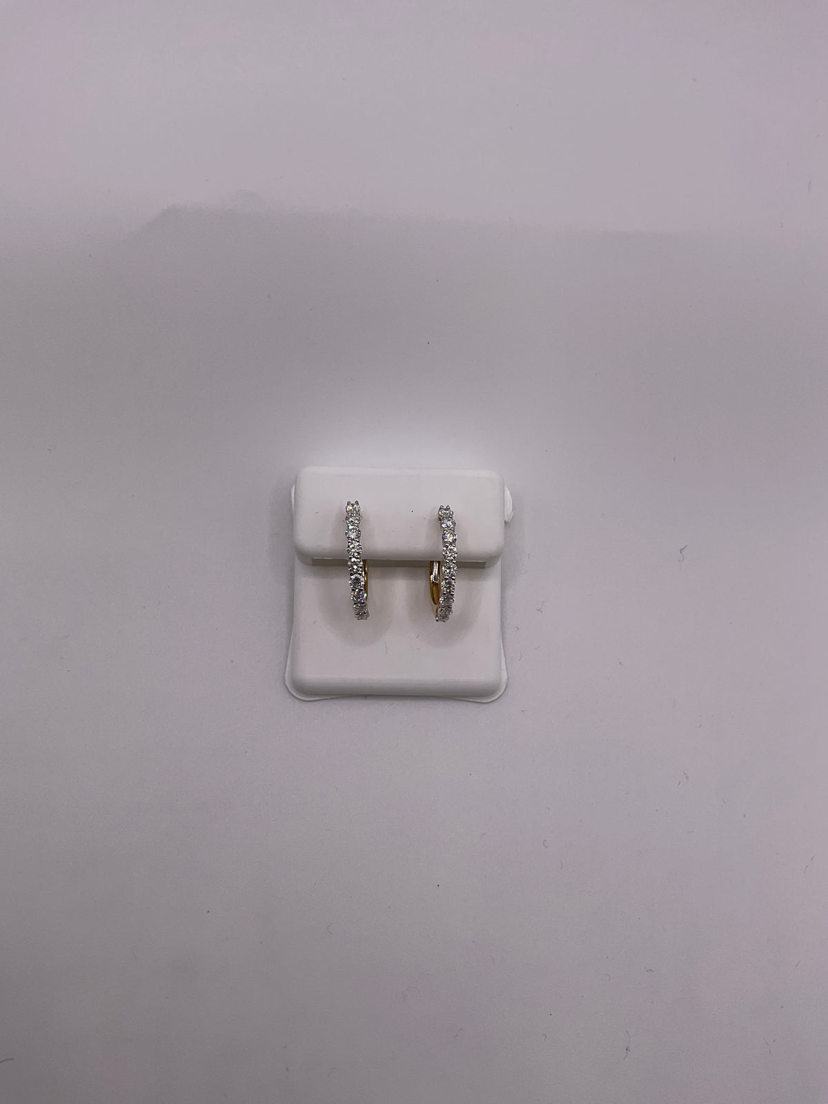 14kt 1.00 CT Hoops