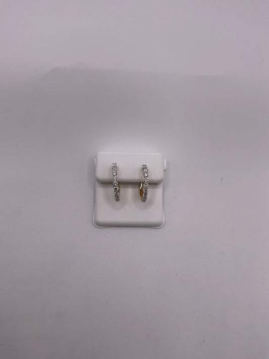14kt 1.00 CT Hoops
