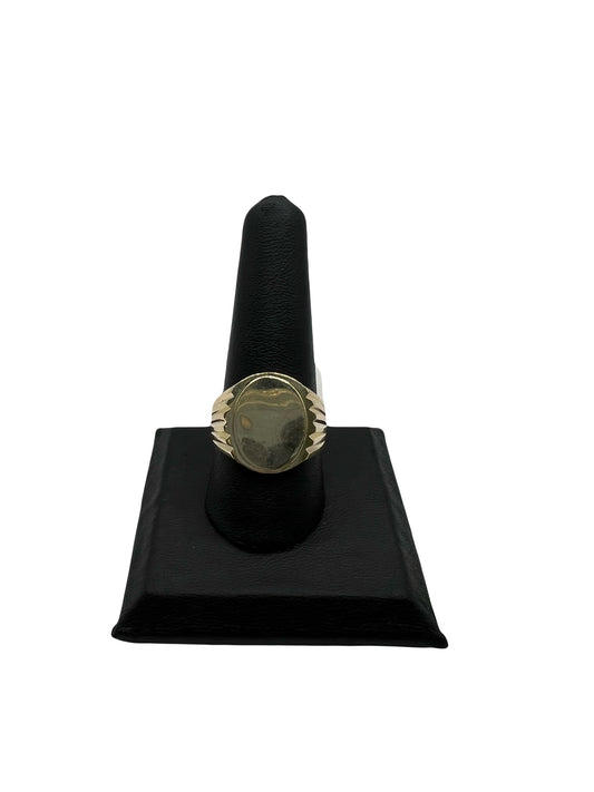 10k Name Plate Ring