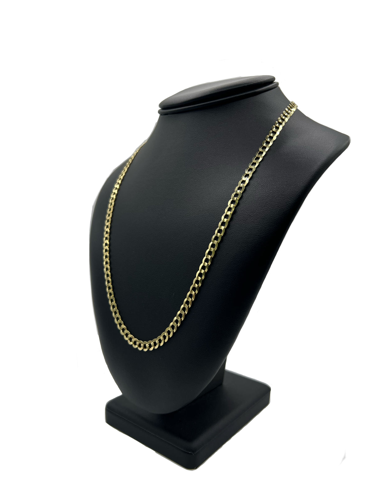 New 14kt Solid Curb Link Chain