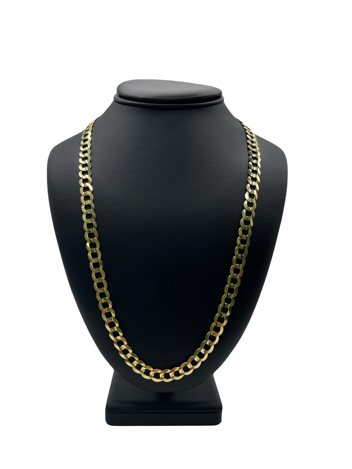 New 14kt Solid Curb Link Chain