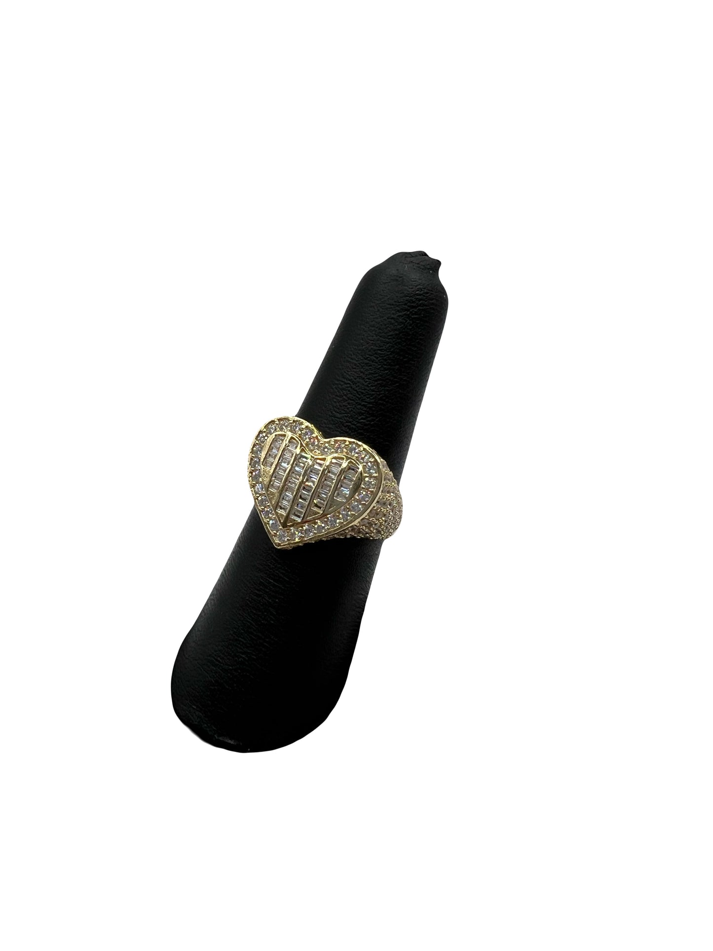 14k Heart Ring
