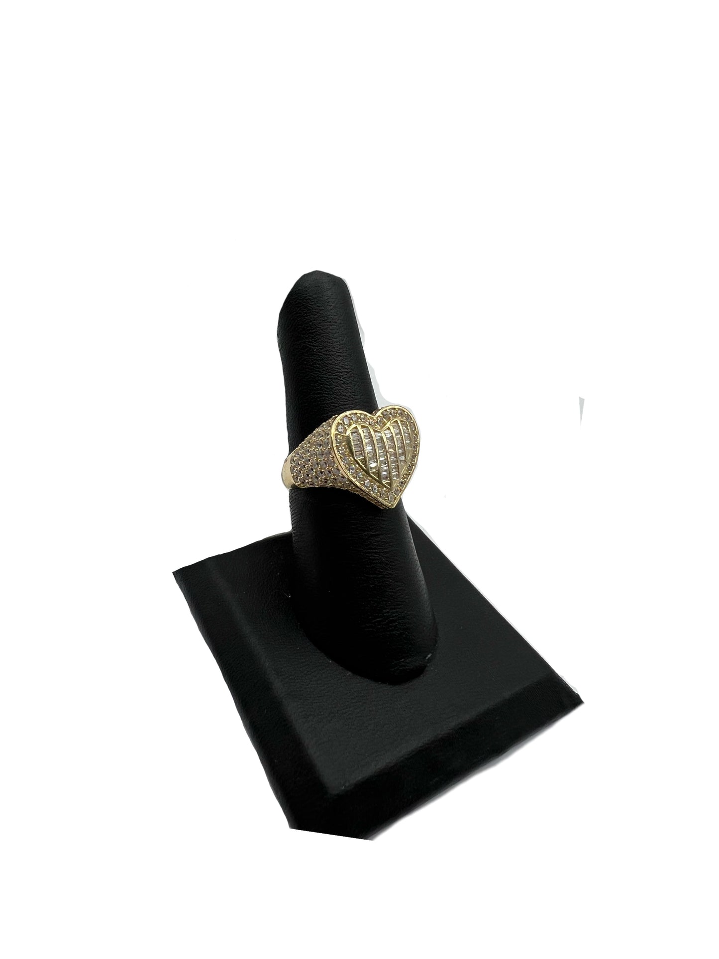14k Heart Ring