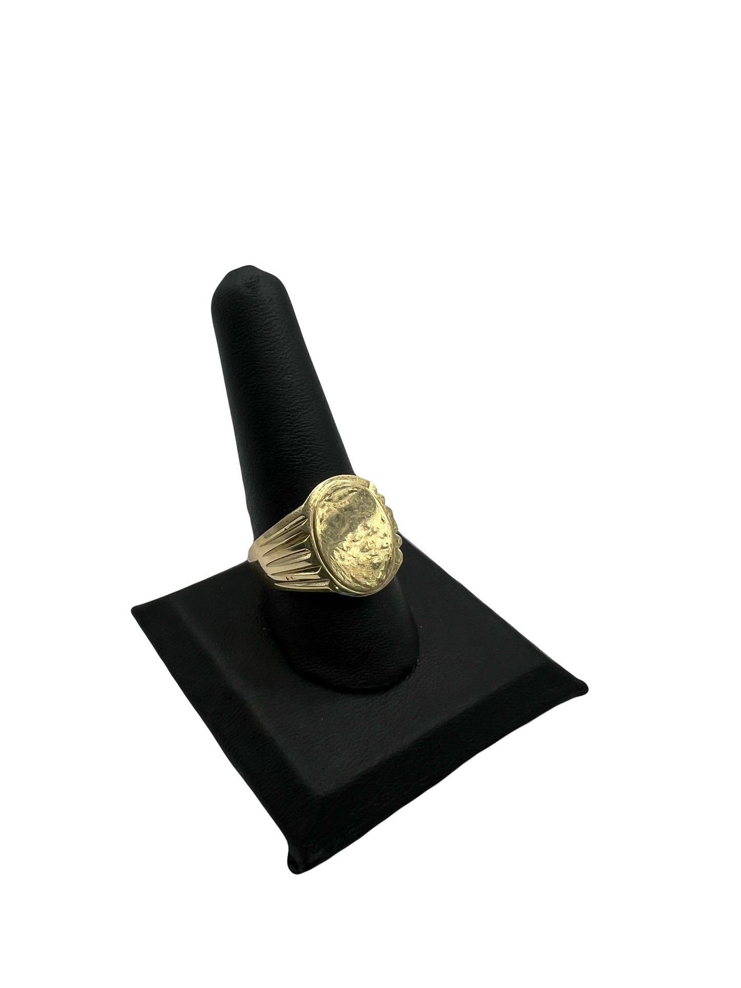 10k Name Plate Ring