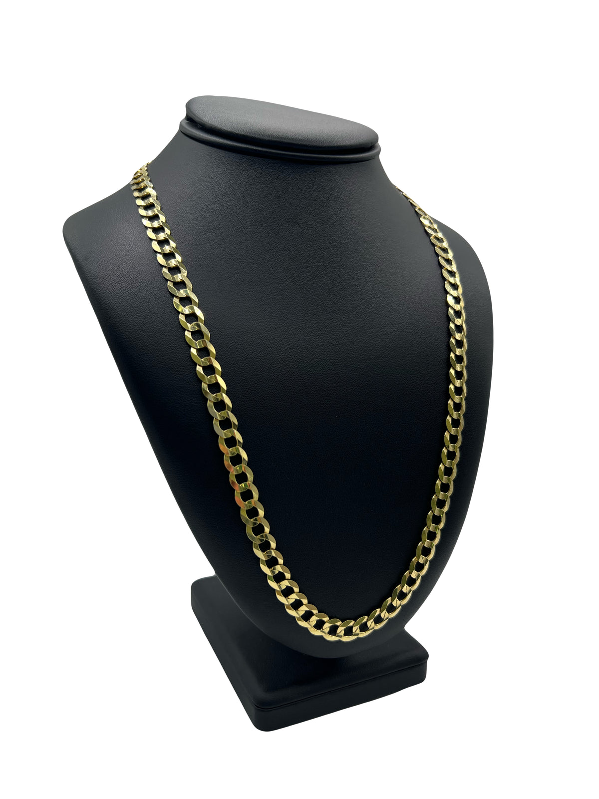 New 14kt Solid Curb Link Chain