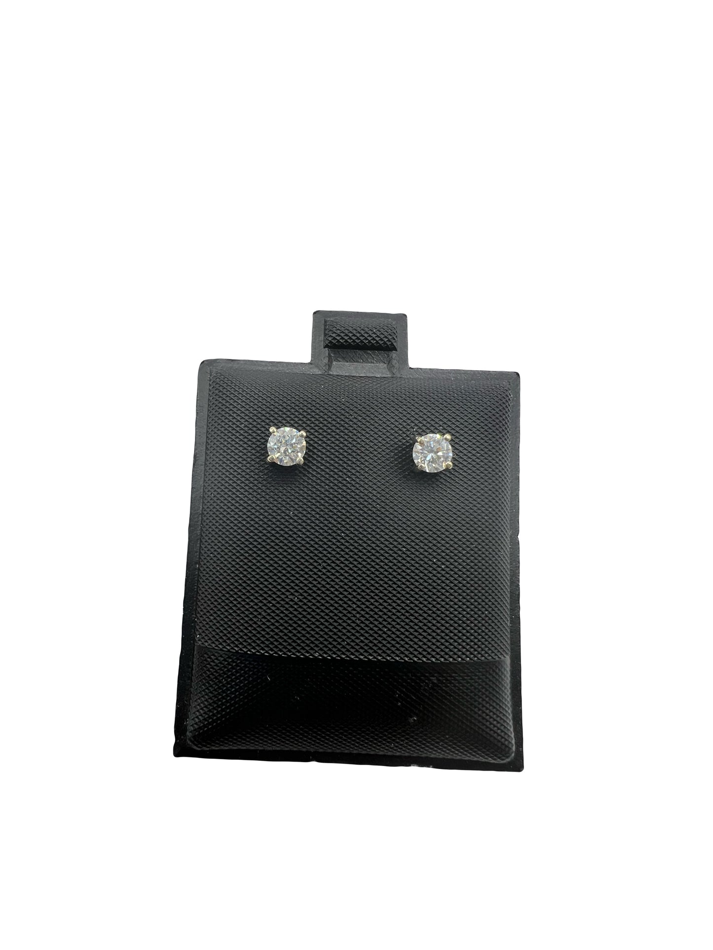 14k Lab Diamond Studs