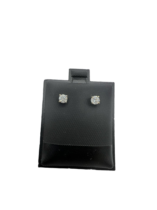 14k Lab Diamond Studs