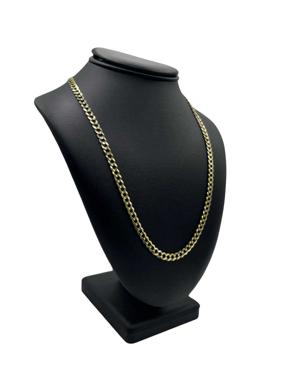 New 14kt Solid Curb Link Chain