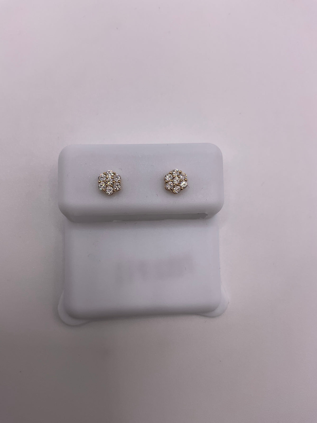 14kt Cz Fancy Earrings