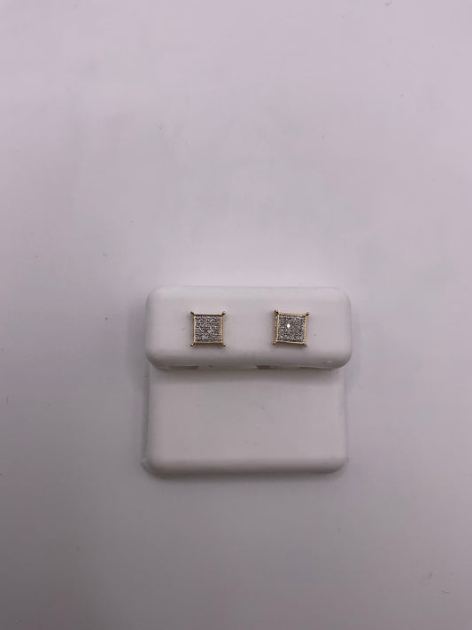 10k Diamond Earrings
