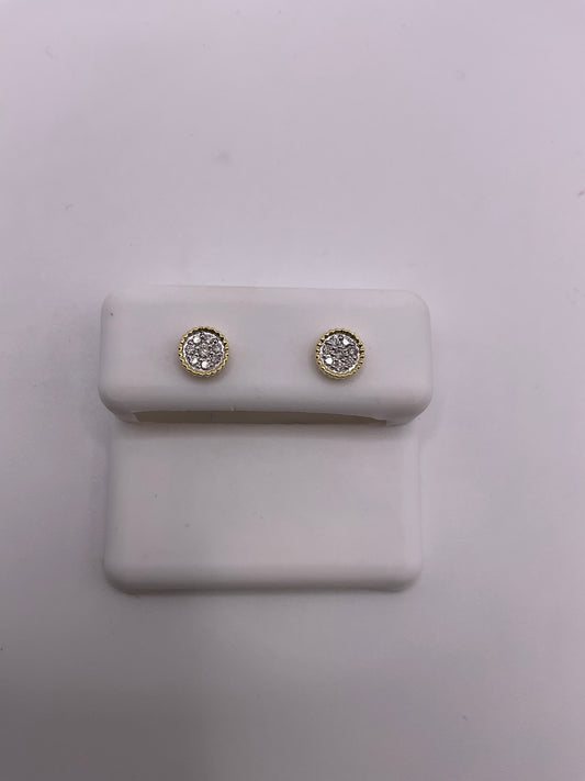 10kt 0.12Ct Earring
