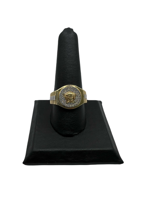10k Men’s Medusa Ring