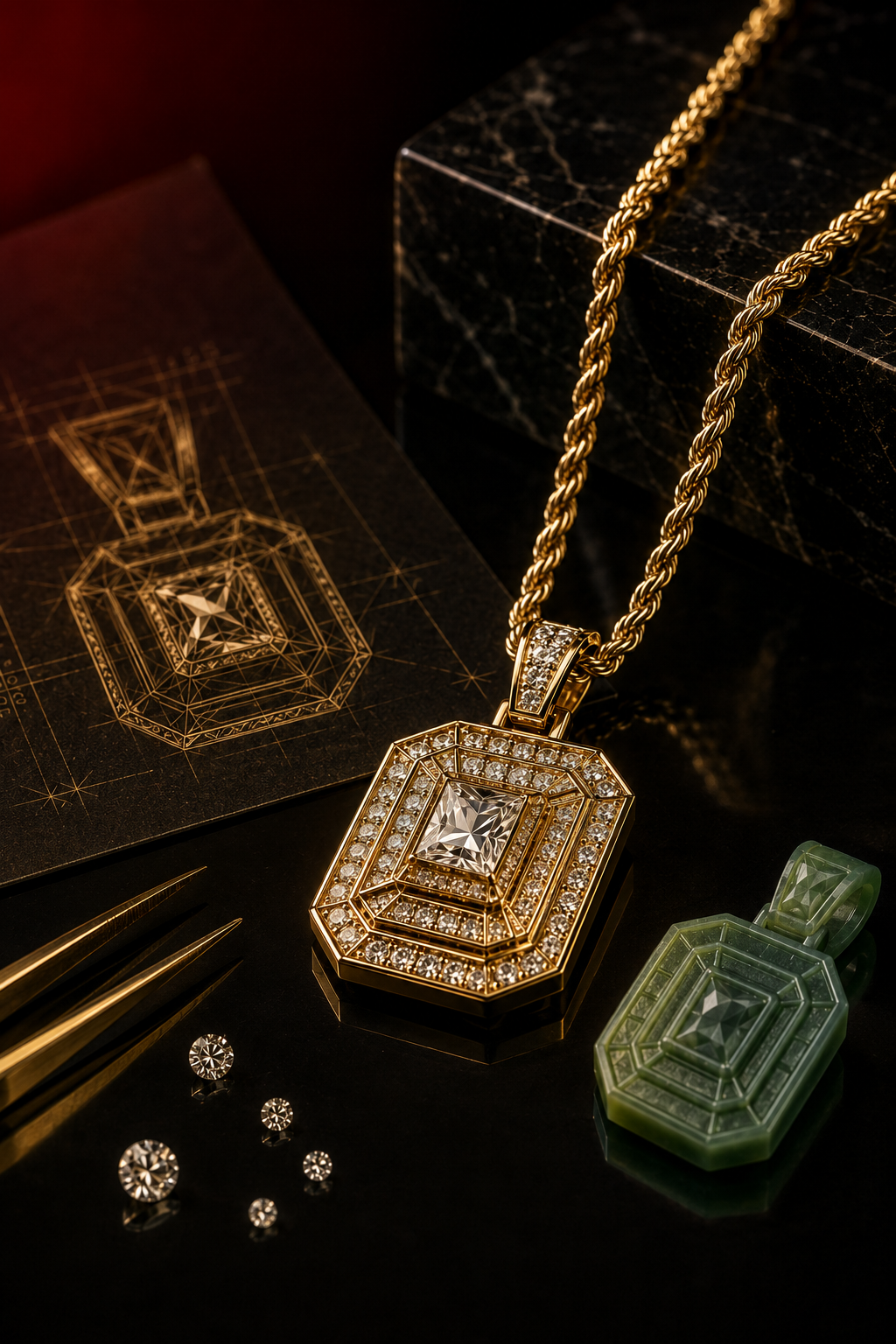 Custom jewelry consultation